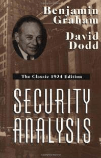Portada del libro Security Analysis de Benjamin Graham y David Dodd